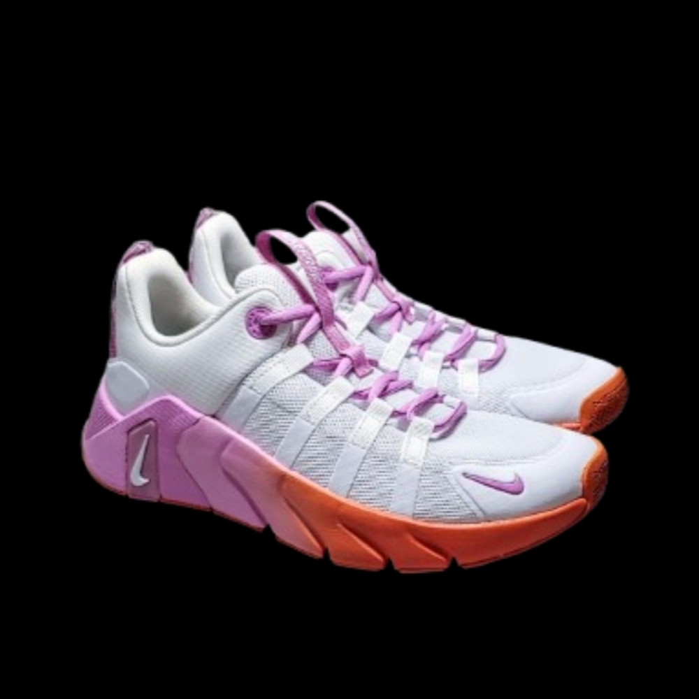 Nike Free Metcon 7 By You Training Womens Size 7.5 White Purple Lavender Orange